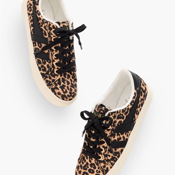 NWT Gola Leopard Print Women's Sneakers - Picture 2 of 2